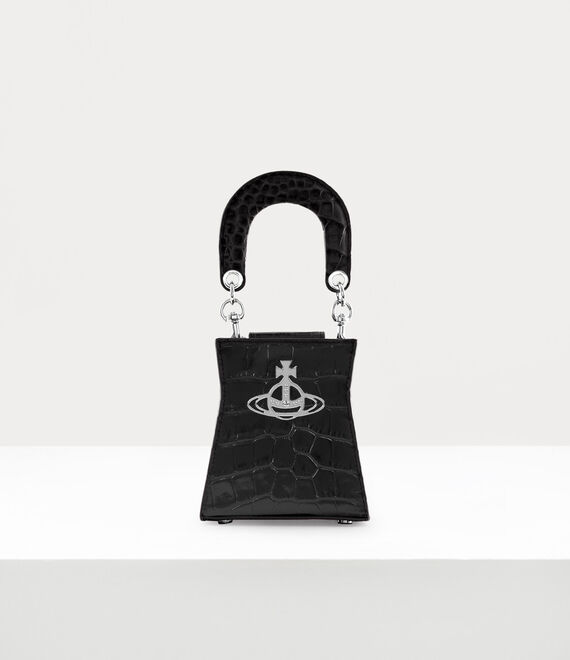 Vivienne Westwood Kelly Small Handbag in BLACK